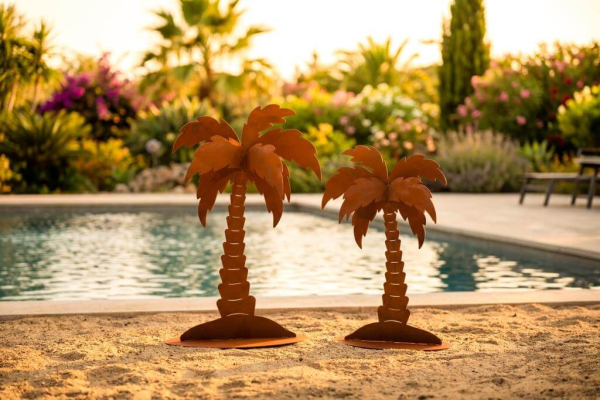 Edelrost 3D Palme