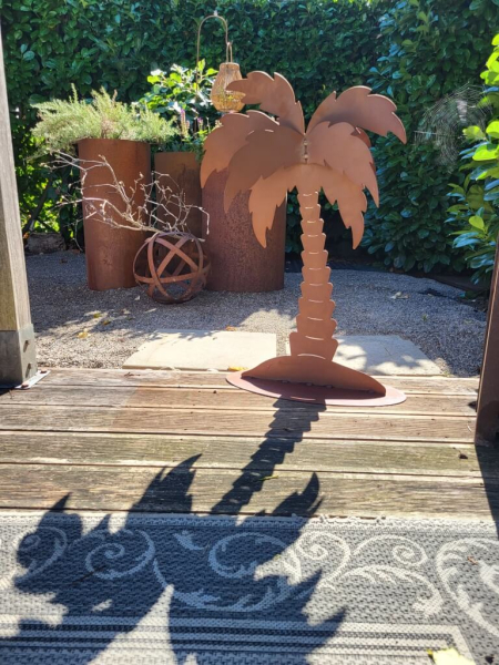 Edelrost 3D Palme