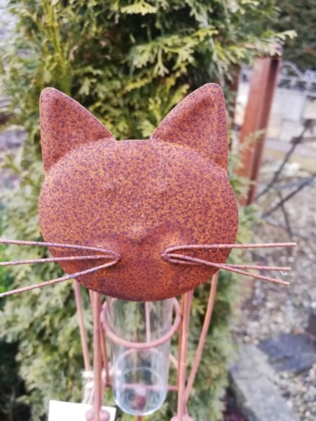 Edelrost Regenmesser Katze Minka