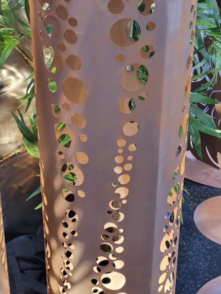Edelrost Dekosäule Bubbles