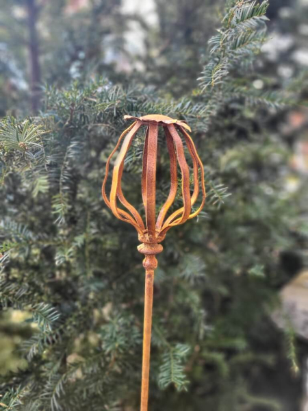 Edelrost Topfstecker Mohn Juliana