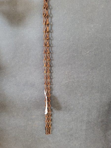 Edelrost Kette für Hängekörbe