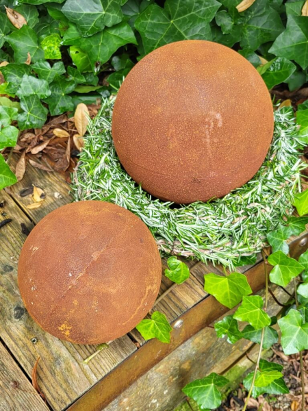 Edelrost Kugel, 10 - 20 cm