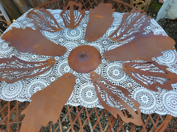 Edelrost Glasblume Waldblüte, gelb