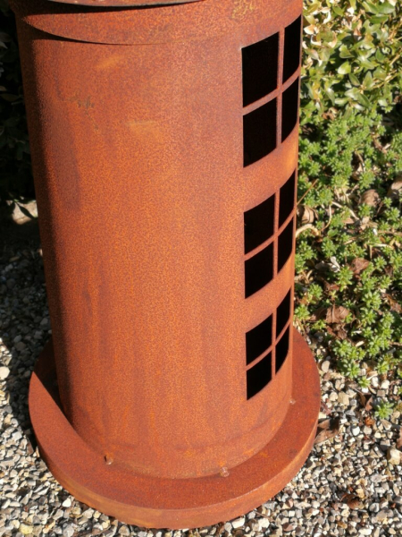 Edelrost Windlicht Leuchtturm Bremerhaven