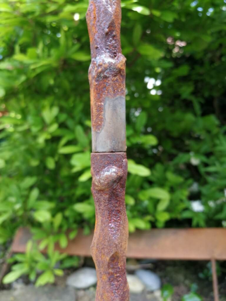 Edelrost Windrad Schmetterlinge, 80 cm