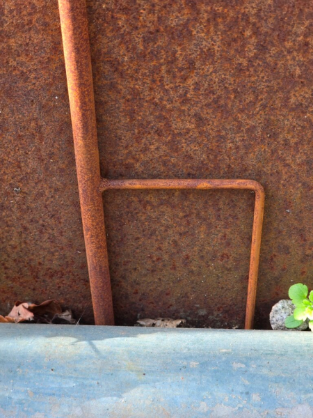 Edelrost Windrad Sonne doppelt