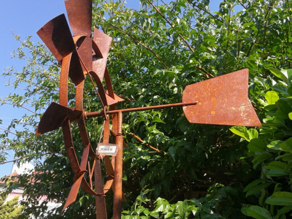 Edelrost Windrad Windmühle