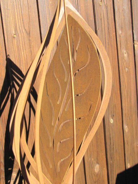 Edelrost Windspiel Blatt