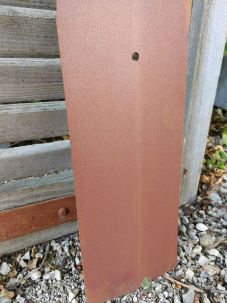 Edelrost Zaunlatte neutral