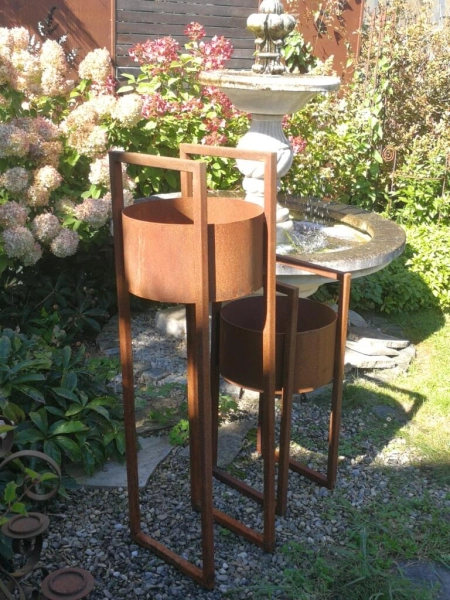 Edelrost Pflanztopf Frame