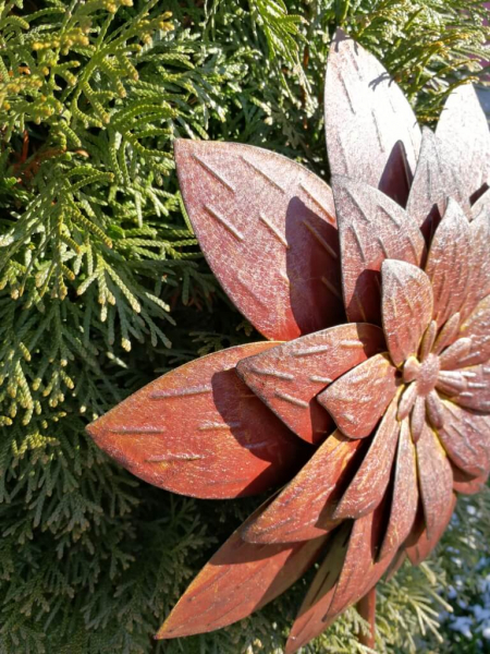 Edelrostoptik Blume Blossom