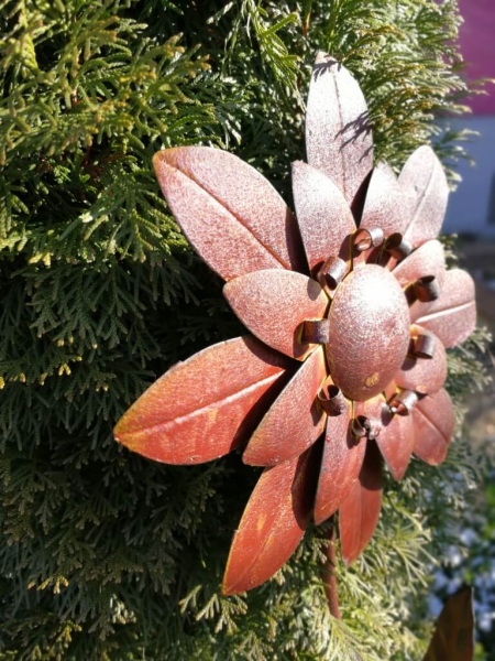 Edelrostoptik Blume Cherry