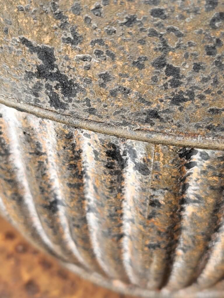 Metall Pflanzschale Nubia, Rostoptik