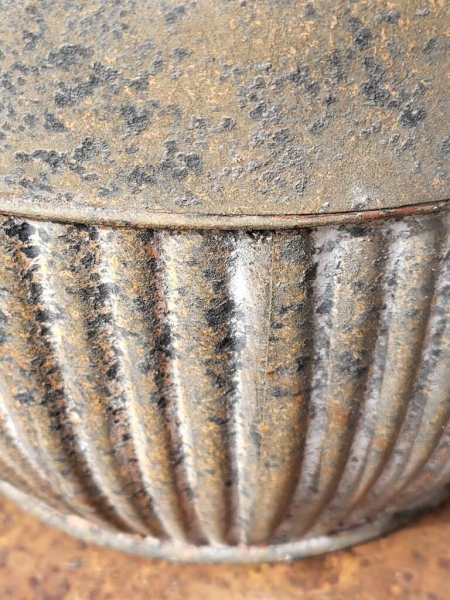 Metall Pflanzschale Nubia, Rostoptik