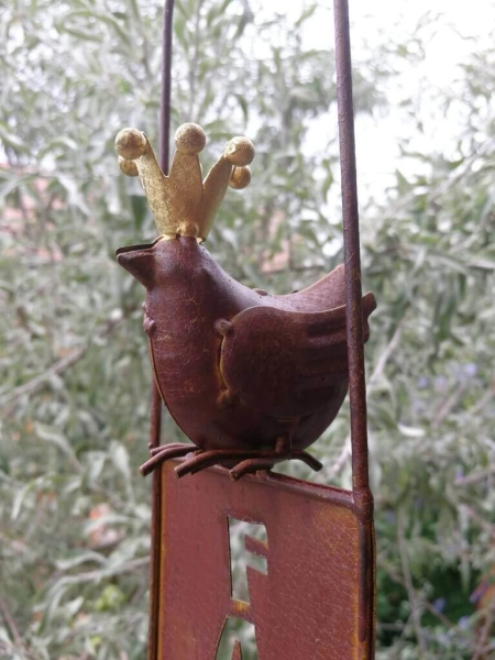 Futterstation, rostfarbig