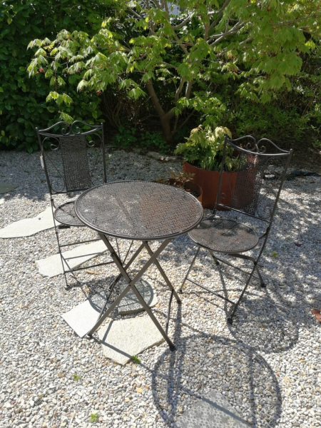 Gartenmöbelset Broder, dunkelbraun