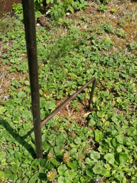 Gartenstecker Kelle, Metall