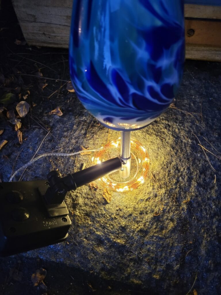 lasflamme Azur, zum Stecken