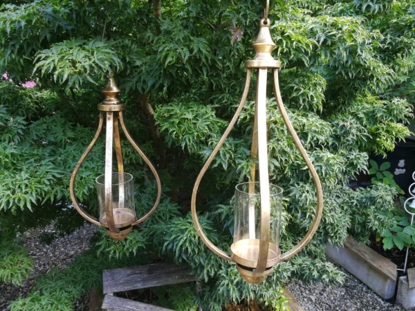 Windlicht Ture, altgold