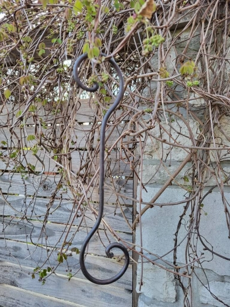 S-Haken für Hängeköbe, Gusseisen