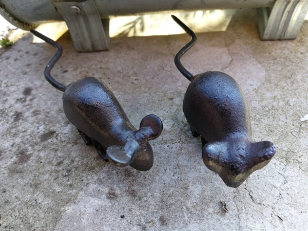 Gusseisen Maus Speedy, Kopf seitlich