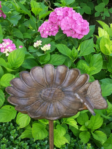 Vogeltränke Deliah mit Schmetterling