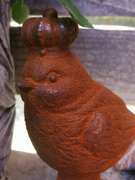 Gusseisen Zaunkönig Wenzel