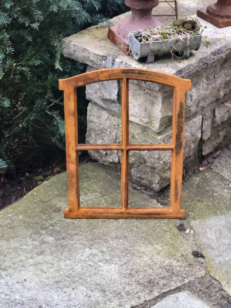 Gusseisen-Fenster, rechteckig, klein