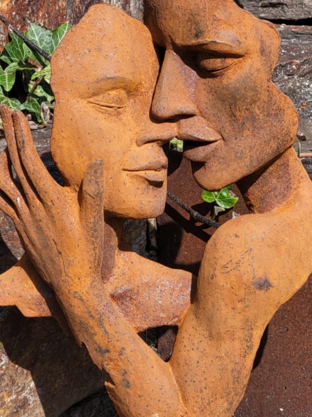 Gusseisen Figur Tiamo