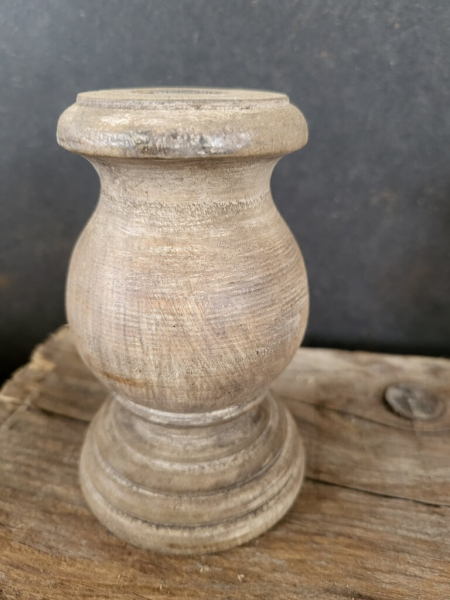 Holz-Kerzenständer Leonardo, für Spitzkerze