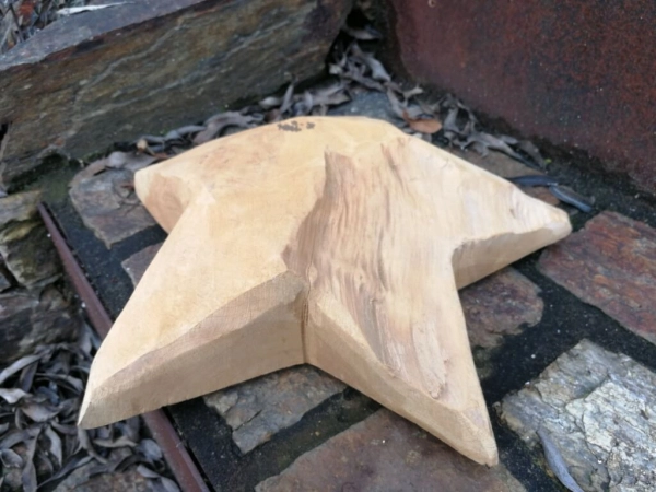 Teakholzstern
