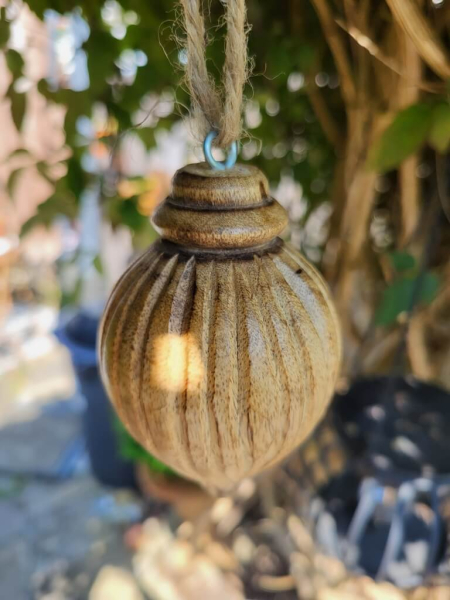 Boho Holzzapfen Felicias zum Hängen