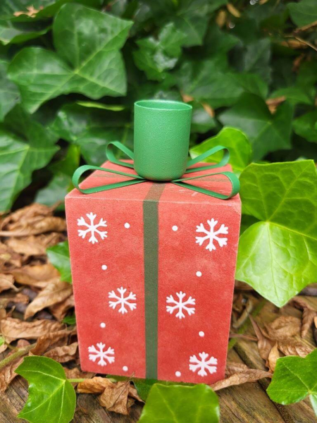Kerzenhalter Holzgeschenk zum Stellen, für Spitzkerzen
