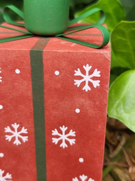 Kerzenhalter Holzgeschenk zum Stellen, für Spitzkerzen