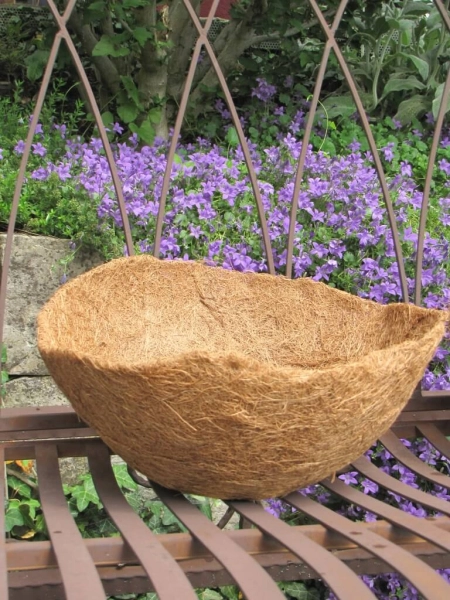 Kokoseinsatz für Hängekörbe, 25 cm