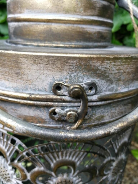 Windlicht Lento, vintage-antikgold
