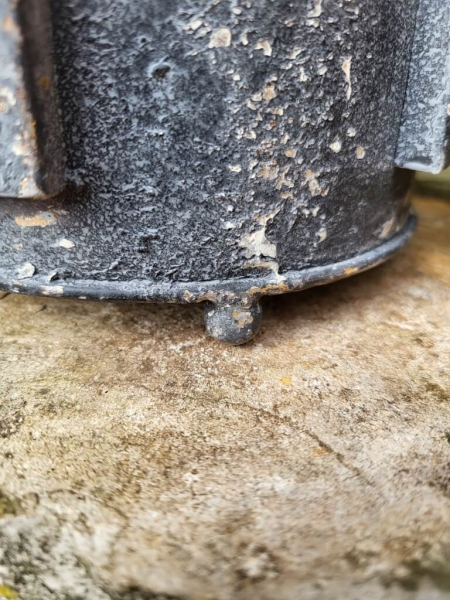 Metall Laterne Xenia, antikschwarz