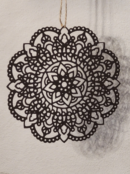 Mandala Dekohänger Shirin, braun