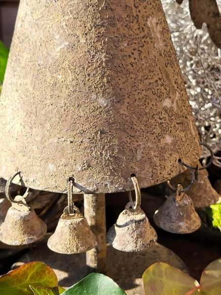 Vintage Engel Lizzy, mit Glöckchen