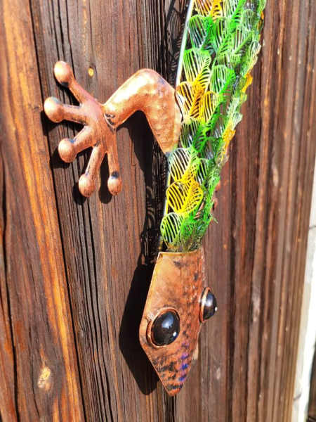 Metall Salamander, hellgrün