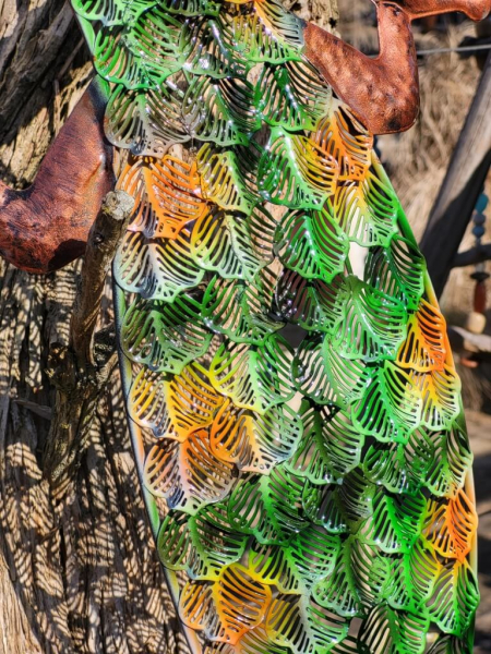 Metall Salamander, hellgrün