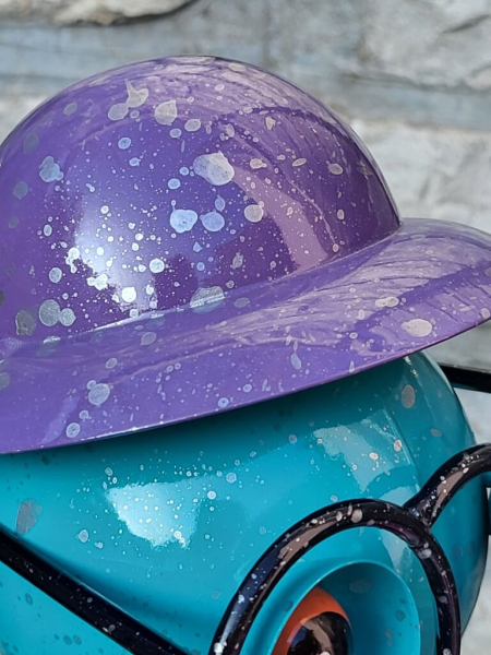 Metall Vogel Mumpi, türkis