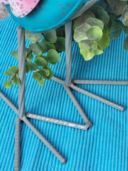 Metall Vogel Mumpi, türkis