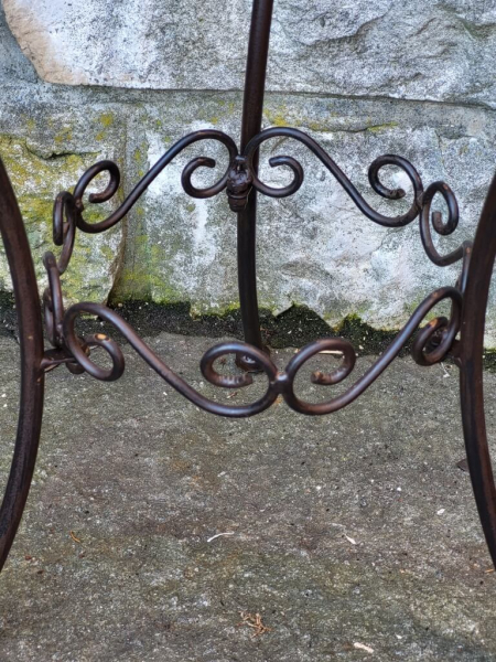 Blumenständer Mendolina, dunkelbraun-schwarz