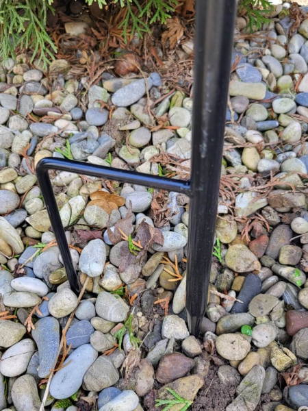 Metallwindrad Pfauenfeder, türkis