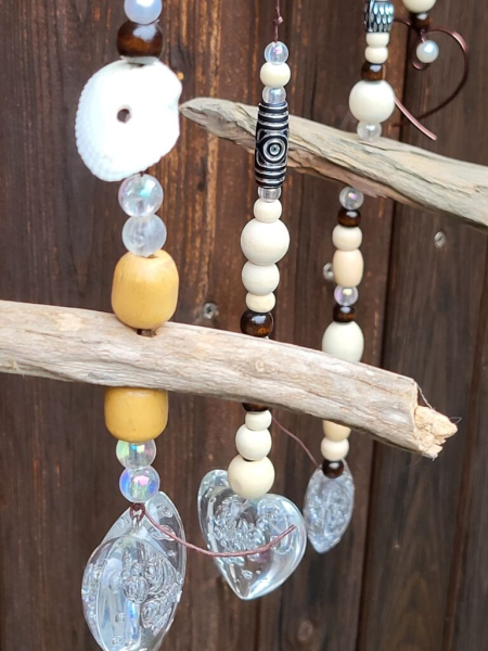 Mobile Treibholz, Crystal-Heart