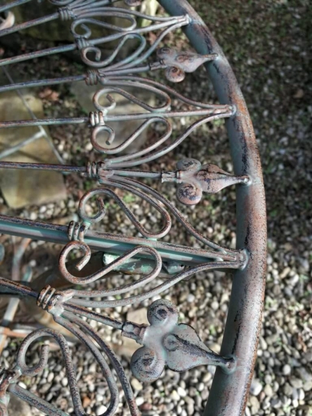 Gartenmöbelset Figaro, antik-grün