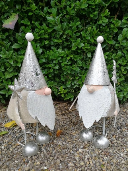 Nikolaus Theo mit Stern, silber