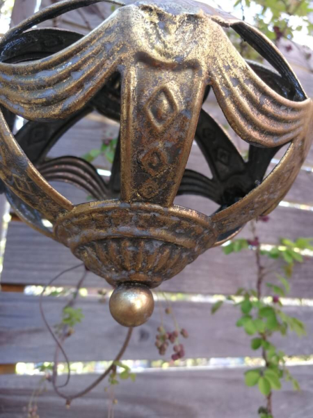 Ornamentkugel Manzoni, altgold